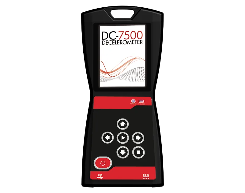 Decelerografo DC-7500 per la verifica dell’efficienza della frenata