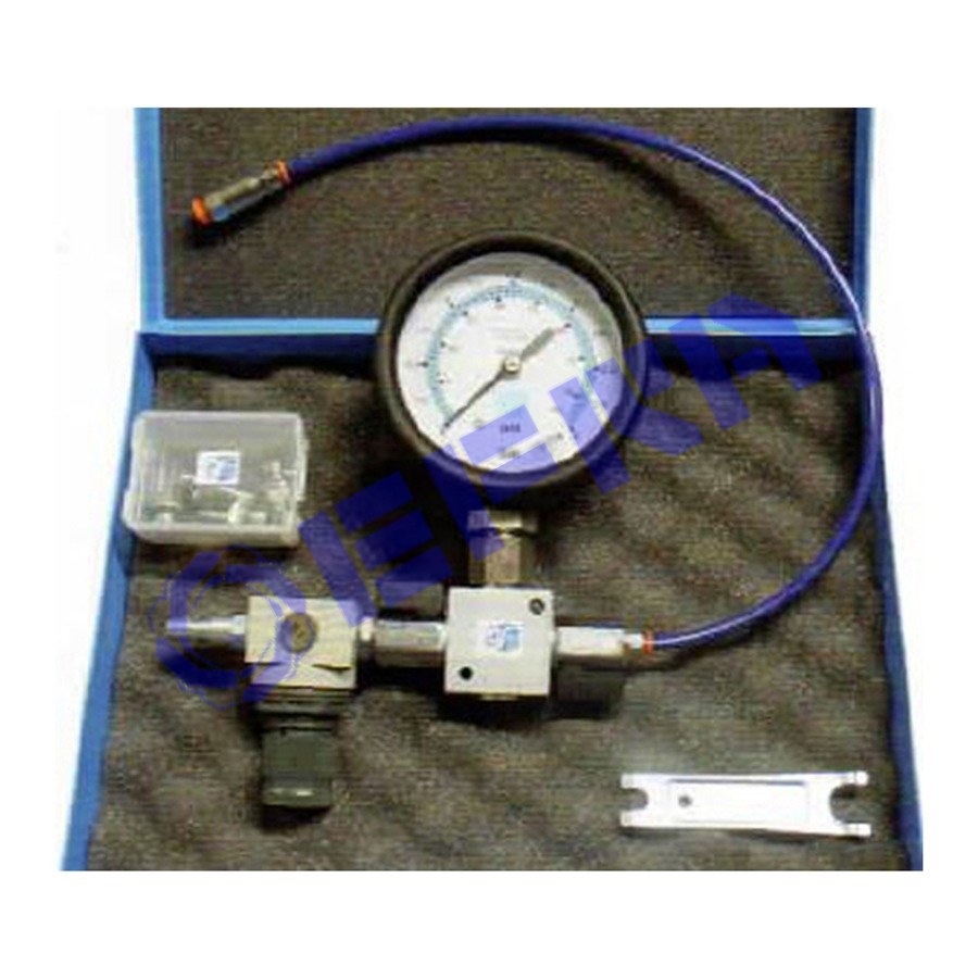 KIT TESTER MANOMETRO PROVA RURBO