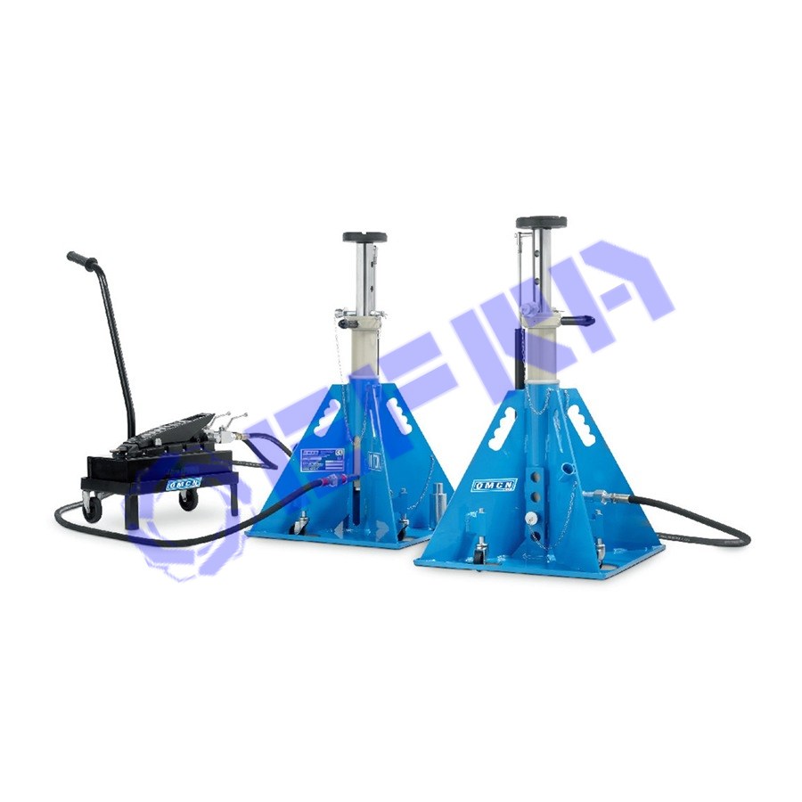 COPPIA COLONNETTE OLEOPNEUMATICHE 15+15