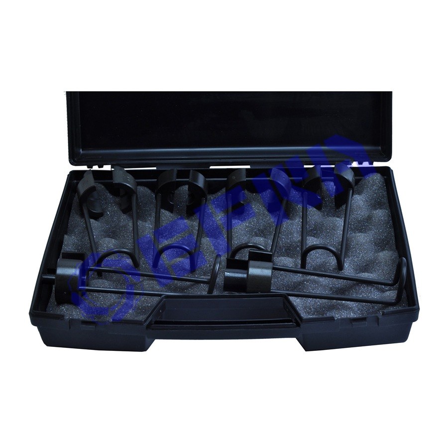 KIT 6 PINZETTE IN CASSETTA DI PLASTICA P