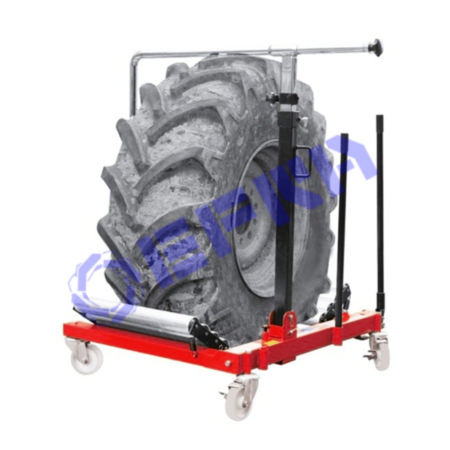 CARRELLO IDRAULICO PER RUOTE MEZZI AGRI