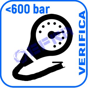 VERIF. PERIOD. MANOMETRO fino a 600 bar