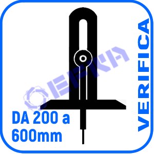 VERIF. PERIOD. CALIBRO PROFON. 200-600mm