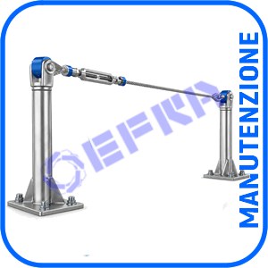 CONTROLLO TRIMESTR. LINEA VITA FLESSIB. CON FUNE