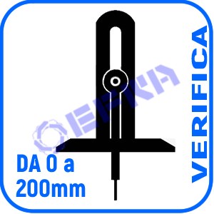 VERIF. PERIOD. CALIBRO PROFON. 0-200mm