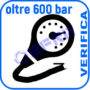 VERIF. PERIOD. MANOMETRO oltre 600 bar