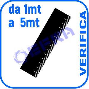 VERIF. PERIOD. ASTA GRADUATA FINO A 5mt.