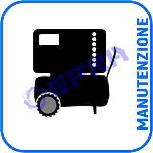 MANUTENZ. ORD. COMPRESSORE A VITE (filtri esclusi)
